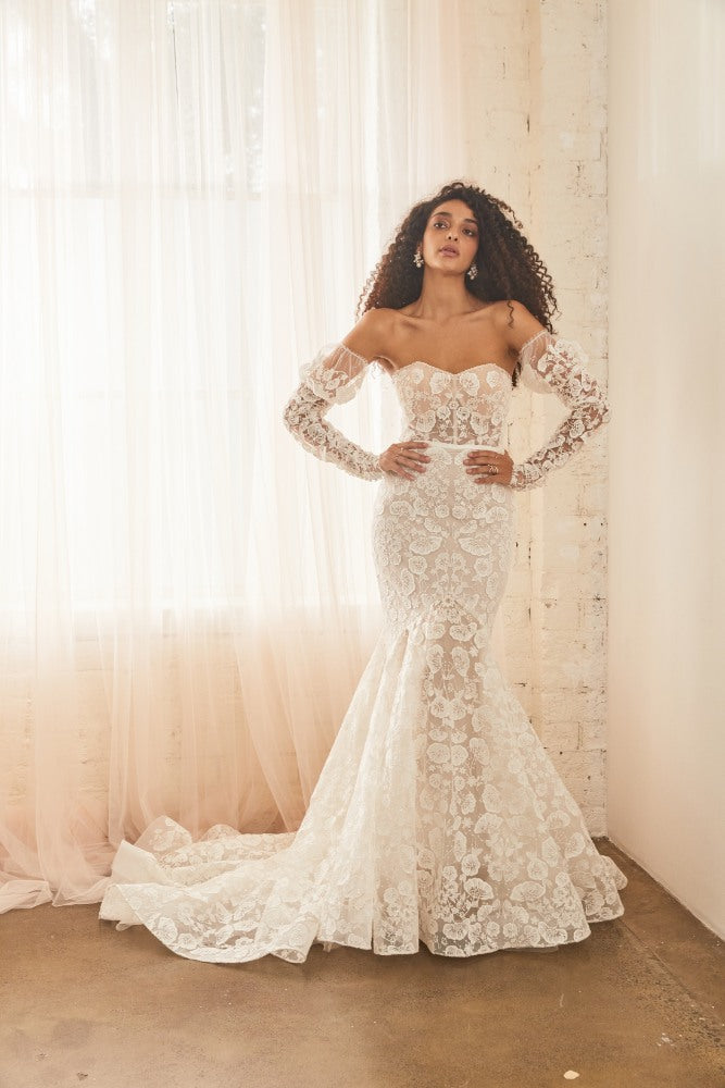 Serafina - Jessica Couture Designer Wedding Dress Belle Amore Lace