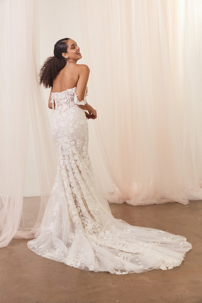 Model wearing Shivani wedding dress