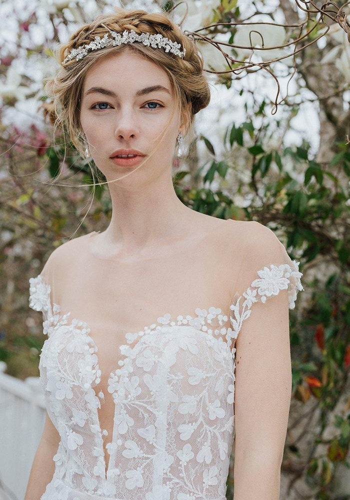 Model wearing Jolisa wedding gown