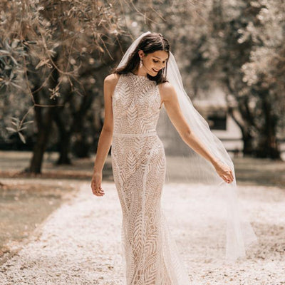 Model wearing Lovisa wedding gown